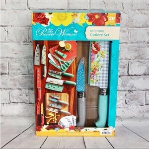 🌹 2021 Pioneer Woman Sweet Romance 20-Piece Stainless Steel Cutlery Set